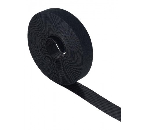 Хомут-липучка ХКл 16мм черный (5м/ролл)  UHL11-16-5M-K02  IEK