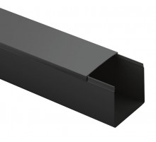 Кабель-канал ЭРА KK-B-60-60 60x60 черный 12м  Б0061747  ЭРА