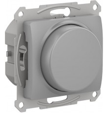 Glossa Алюминий Светорегулятор (диммер) повор-нажим LED RC 400Вт механизм  GSL000323  SE