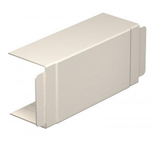Крышка T-образной секции кабельного канала WDK 100x130 мм (ПВХ,кремовый) (WDK HK100130CW)  6162452  OBO Bettermann