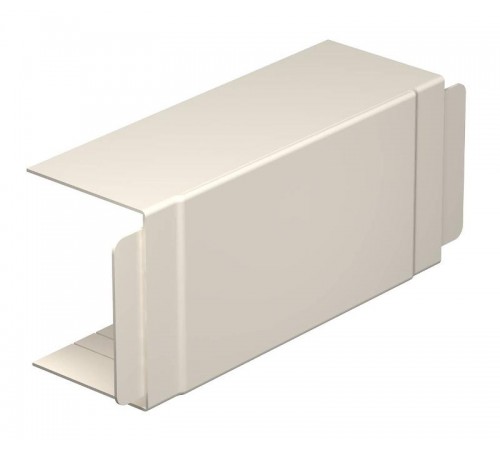 Крышка T-образной секции кабельного канала WDK 100x130 мм (ПВХ,кремовый) (WDK HK100130CW)  6162452  OBO Bettermann