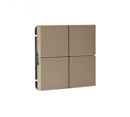 ArtGallery Шампань Выключатель сценарный 4-клавишный, сх. 1  GAL000574  SE