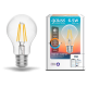 Лампа светодиодная филаментная Smart Home DIM+CCT E27 A60 6,5Вт 2000-6500 К 1/10/40  1220112  Gauss
