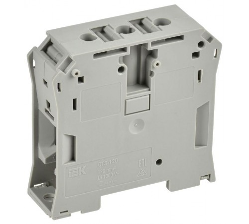 Колодка клеммная CTS 120мм2 серая  YCT10-00-K03-120  IEK