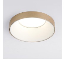 Встраиваемый светильник Elektrostandard 112 MR16, белый, золото a053338