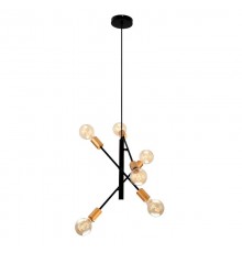 Люстра Kerstin 5078-308 6 х Е27 40 Вт лофт - кантри  Б0052463  Rivoli