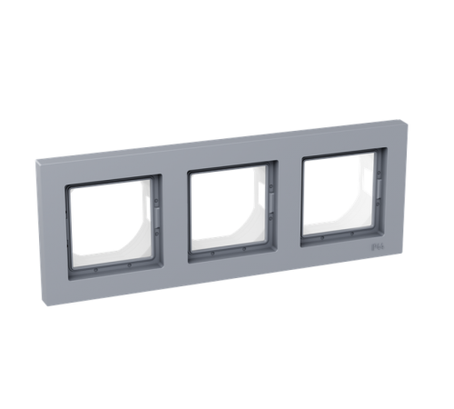 3 - местная рамка, IP44, алюминий, пластик Эпика EKF  UP1-FPA-03-44  EKF