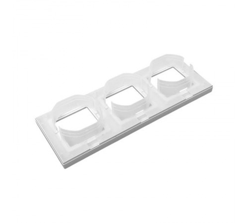 3 - местная рамка, IP44, алюминий, пластик Эпика EKF  UP1-FPA-03-44  EKF