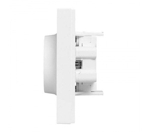 Механизм розетки двойной, 16А, с заземлением, со шторками, с рамкой, белый Эпика EKF  UP1-SOW-211  EKF