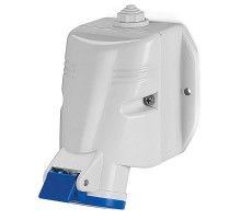 Розетка наружной установки с безвинтовыми клеммами IP44 16A2P+E 230В  DIS5131653TF  DKC