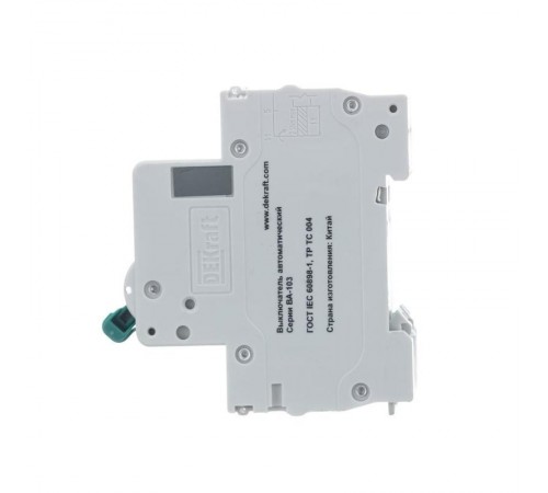 Выключатель автоматический двухполюсный ВА-103 2Р 40А характеристика C 6кА  12293DEK  DEKraft