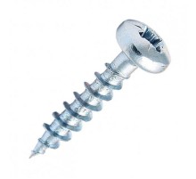 Саморез 3,9х32 DIN 7981 полукругл. гол. острый цинк (100 шт/уп)  PR08.9546  Промрукав