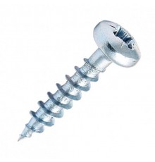 Саморез 2,2x13 DIN 7981 полукругл. гол. острый цинк (100 шт/уп)  PR08.9480  Промрукав