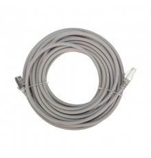 Патч-корд S/FTP CAT 6A (10G), RJ45-RJ45, 28AWG, LSZH, серый, 10м REXANT  02-0390-10  REXANT