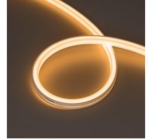 Светодиодная лента герметичная MOONLIGHT-TOP-U-A156-13x12mm 24V Warm2200 (11 W/m, IP67, 5m, wire x2) (Arlight, Вывод кабеля боковой)  042781  Arligh