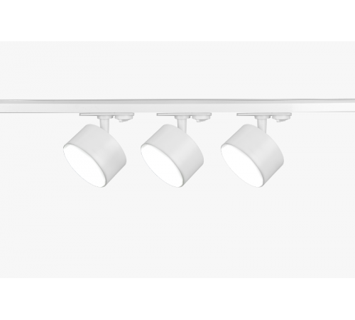 Комплект  TR71-SET3-GX53-WH трековых светильников однофазных 3 шт под лампу с шинопроводом 80 см белый  Б0063982  ЭРА