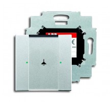 6125/01-83-500 Сенсор 1-кл. с коплером в комплекте, серебристый алюминий  6115-0-0207  2CKA006115A0207  ABB