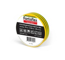 Изолента ПВХ Heavy Duty 19х0.18х20 желто-зеленая  90823  Fortisflex