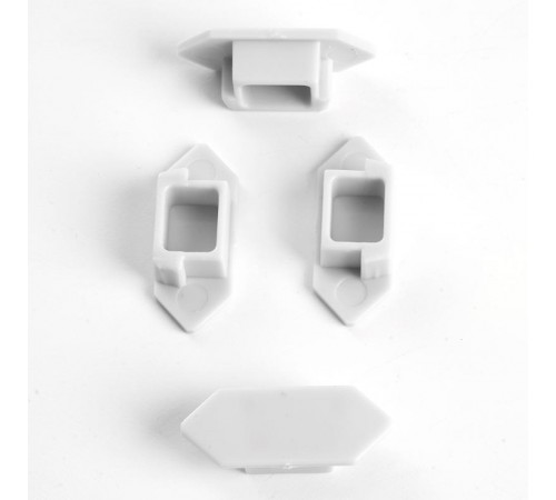 Заглушка без отверстия для профиля CAB272, LD354 (комплект 4шт) FERON  48229  FERON