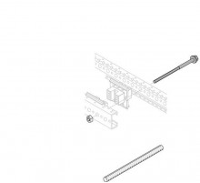 Болт нерж. сталь W=200мм (10 шт)1STQ007436A0000  ABB