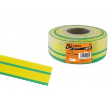 Термоусаживаемая трубка ТУТнг 40/20 желто-зеленая (50 м/ролл)   SQ0518-0094  TDM