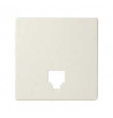 Simon 82 Накладка на телефонную розетку RJ-11, RJ-12, S82 Detail слоновая кость  82062-61  Simon