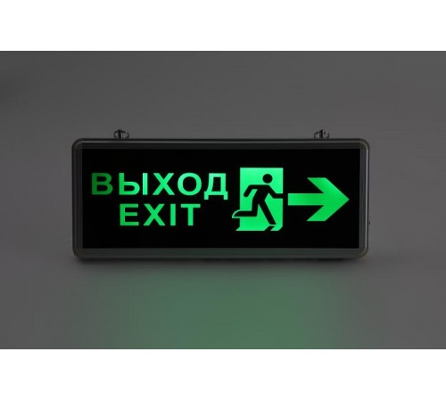 Светильник аварийный светодиодный SSA-101-3-20 3ч 3Вт ВЫХОД-EXIT-ЧЕЛ-стрелка  Б0044390  ЭРА