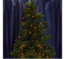 Гирлянда светодиодная линейная 230V 60 LED 6 м, желтый, IP 20, шнур 3м , CL04  32302  FERON