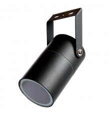 Светильник садово-парковый, 230V GU10, DH1703 , черный (на стену)  48329  FERON