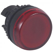 Головка индикатора - Osmoz - для комплектации - с подсветкой - IP 66 - красный  024161  Legrand