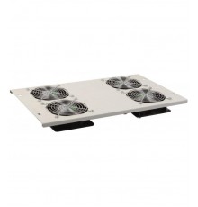 Панель потолочная вентиляторная для настен.шкафов 1 вентилятор черная  FM05-1LW  ITK