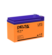Акумуляторная батарея UPS серии HR 12-9 12В/9Ач  HR 12-9  DELTA
