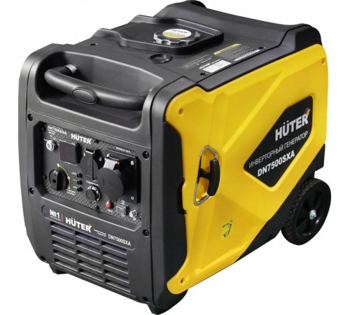 Инверторный генератор DN7500SXA-электростартер  64/10/10  HUTER
