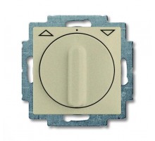 ABB Basic 55 Шампань Выключатель жалюзийный поворотный с фиксацией  1101-0-0926   2CKA001101A0926  ABB