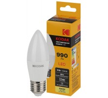 Лампа светодиодная B35-11W-830-E27 11Вт свеча теплый белый свет  Б0057632  Kodak