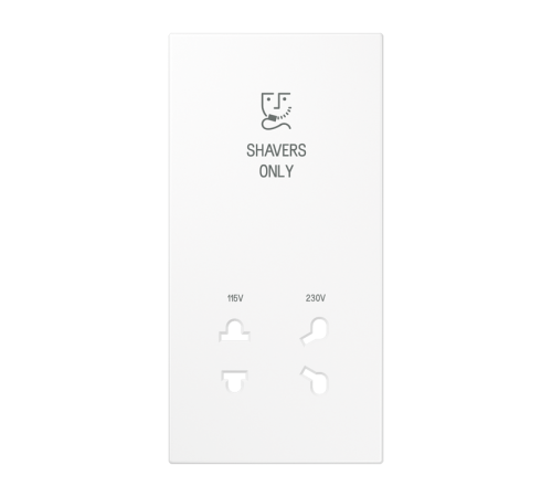 накладка бритвенной розетки белая SOLS7522WWPL Jung