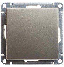 W59 Матовый хром Переключатель 1-клавишный, 10АХ  VS610-156-5-86  SE