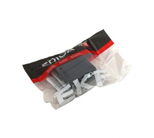 Механизм выключателя, двухклавишный, кнопочный, графит Эпика  UP1-SWG-23 EKF