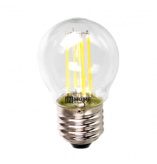 Лампа светодиодная LED-ШАР-deco 9Вт 230В Е27 3000К 810Лм прозр  4690612026268  IN HOME