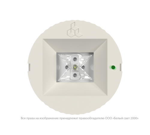 Светильник аварийного освещения BS-OKO-10-L2-24 M  a19358  Белый свет