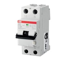 Автоматический выключатель дифференциального тока DS201 1п+N 20А C 1000мА тип AC  2CSR255040R5204  ABB