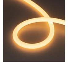 Светодиодная лента герметичная MOONLIGHT-TOP-A336-D18mm 24V Warm2700 360deg (14.4 W/m, IP65, 2835, 5m, wire x1) (Arlight, Вывод кабеля прямой)  03876