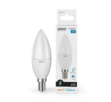 Лампа светодиодная Elementary Свеча 12W 950lm 6500K Е14 LED 1/10/100  33132  Gauss