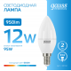 Лампа светодиодная Elementary Свеча 12W 950lm 6500K Е14 LED 1/10/100  33132  Gauss