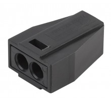 Аксессуары для клемм NO-224-56 ЭРА Клемма СМК с пастой серии 302, 2 отверстия, 0,5-2,5 мм2 (упак 4  Б0043974  ЭРА