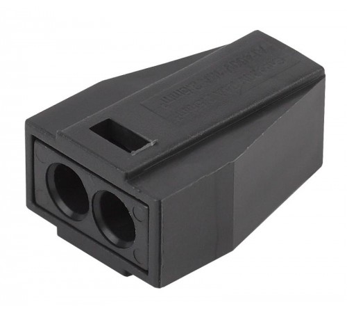 Аксессуары для клемм NO-224-56 ЭРА Клемма СМК с пастой серии 302, 2 отверстия, 0,5-2,5 мм2 (упак 4  Б0043974  ЭРА