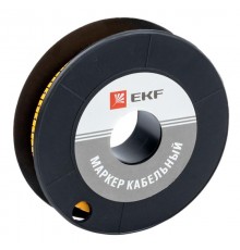 Маркер-кабельный 1,5кв.мм "1" (1000шт.) (ЕС-0) EKF PROxima  plc-KM-1.5-1  EKF