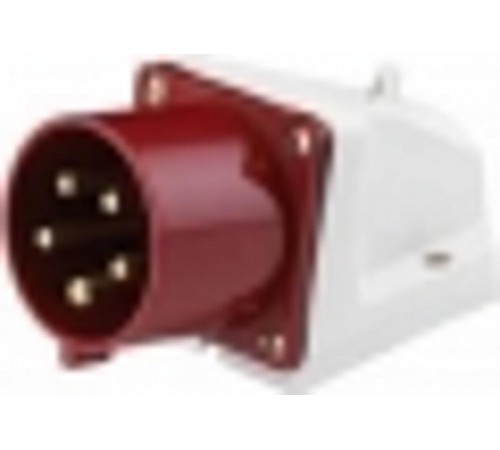 Вилка стационарная 525 3Р+РЕ+N 32А 380В IP44 ВС-102 a  26024DEK  DEKraft