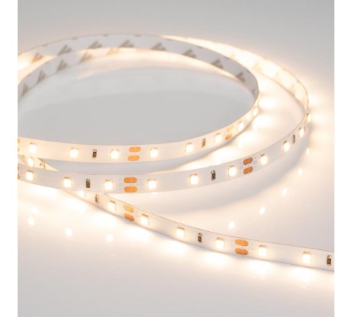 Лента светодиодная RT-A60-8mm 12V Warm2700 (7.2 W/m, IP20, 2835, 5m) (arlight, Открытый)  015702(2)  Arlight