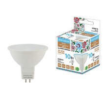 Лампа светодиодная MR16-10 Вт-230 В-6500 К-GU5,3 Народная  SQ0340-1611  TDM